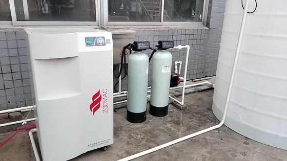Przemysłowa maszyna do dejonizowanej wody 250L/h dla TDS 400ppm System oczyszczania wody paszowej